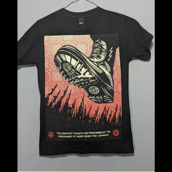 Obey Other - Black Graphic T-Shirt